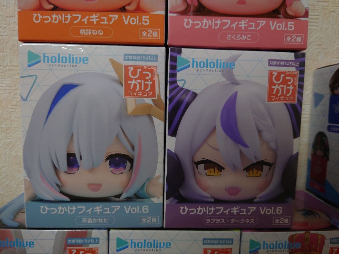 ホロライブ　ひっかけフィギュア Vol.1〜3, 5〜8　計19個