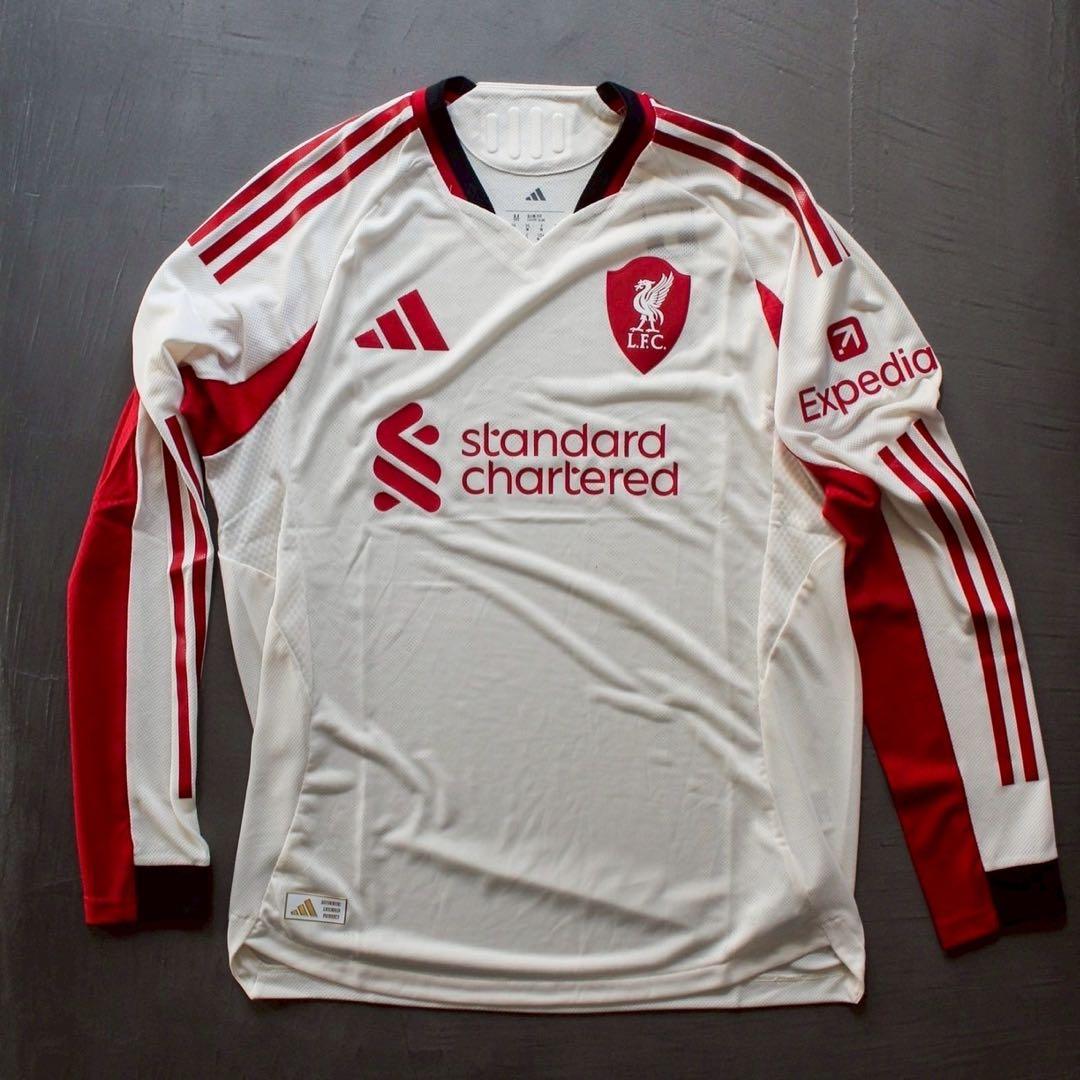 リバプール 25/26 ユニフォーム アウェイ 長袖 オーセンティック