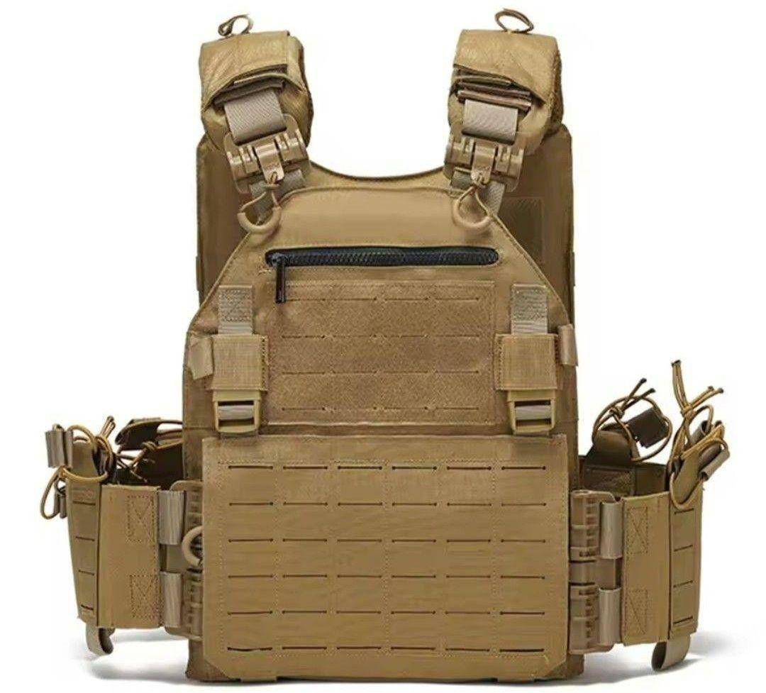 プレートキャリア、 MOELLシステム、 CB(コヨーテブラウン)、プレキャリ