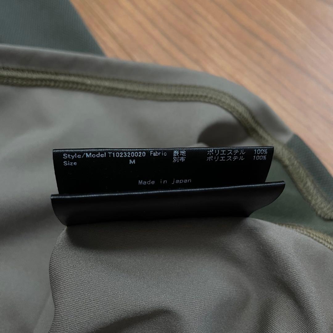 TFW49 ハーフジップ　ロングTシャツ M カーキ　ゴルフ