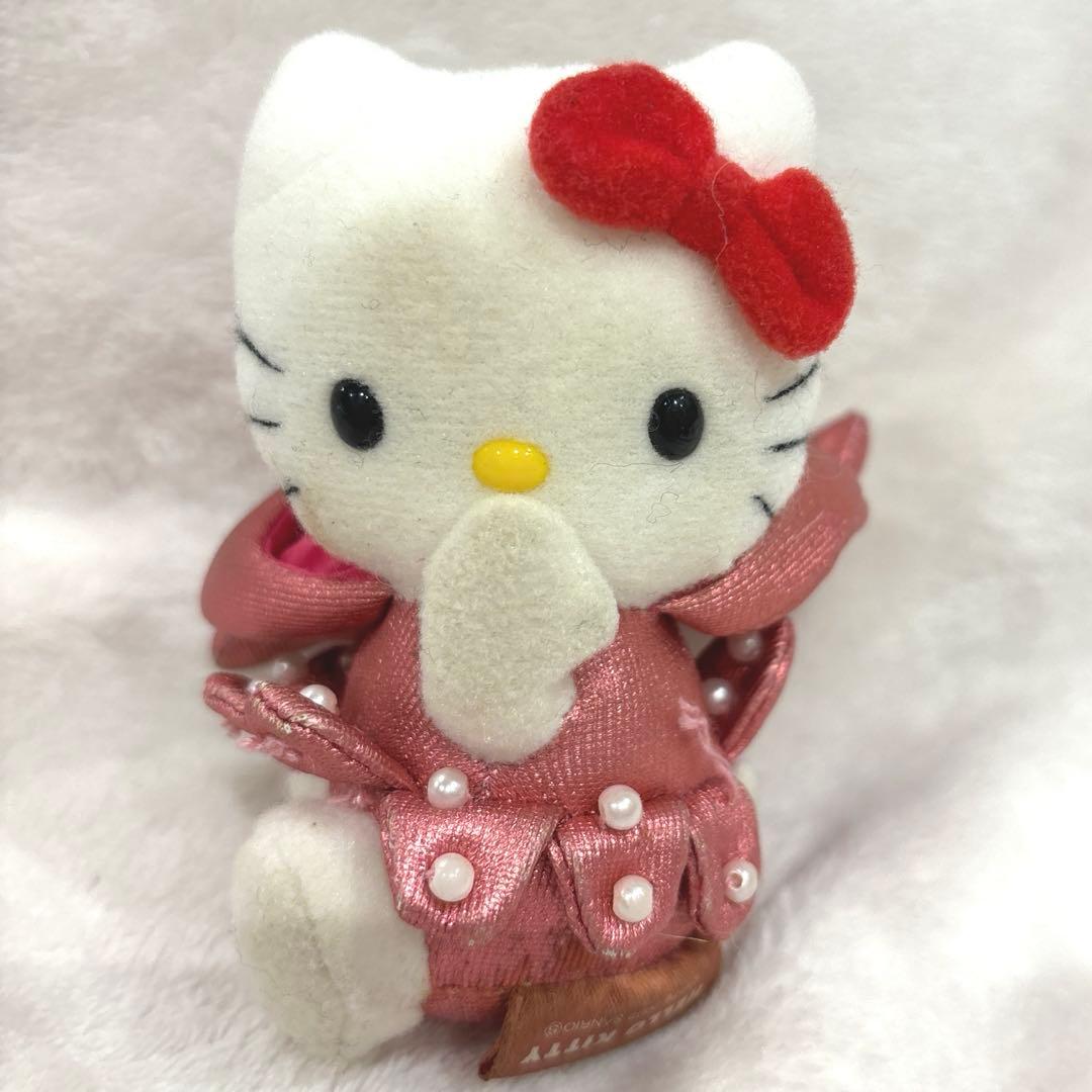 ご当地キティ 富山限定 ホタルイカ　ぬいぐるみキーホルダー　平成レトロ　レア