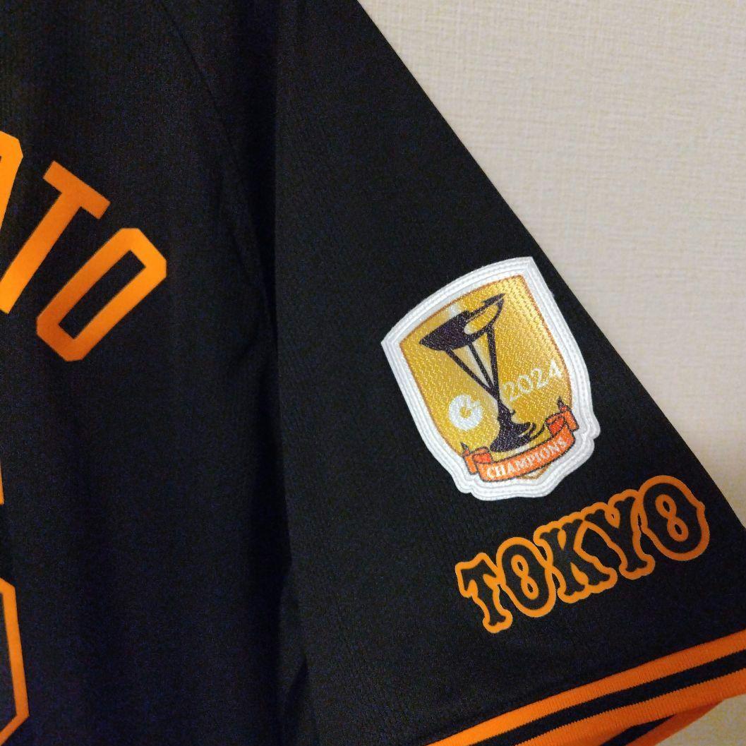 読売ジャイアンツ 坂本勇人 ブラックチャンピオンエンブレム ユニフォーム　XL