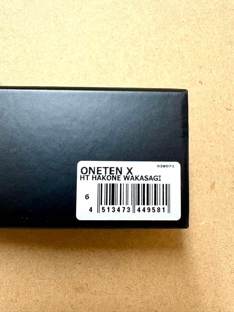 メガバス　ワンテン　30周年アニバーサリー限定モデル　ハコネワカサギ
