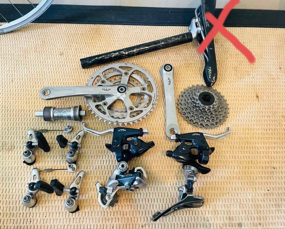 激レア シマノ Shimano XTR M900コンポーネント フルセット