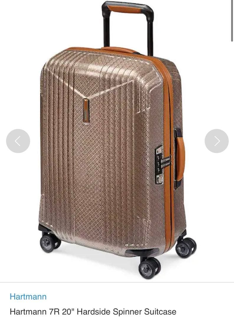 ハートマン　高級軽量スーツケース　7R ローズゴールドM