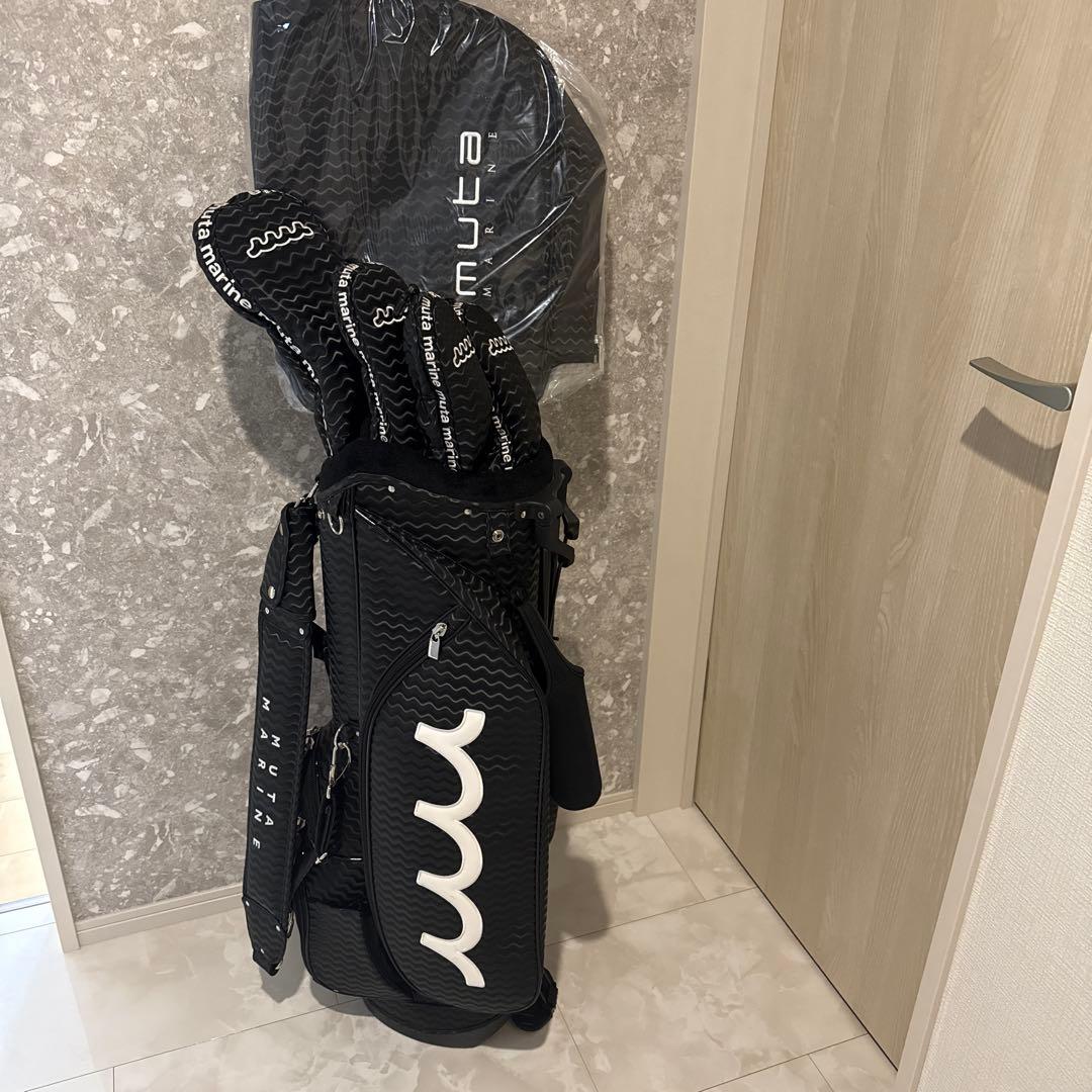 完売品‼️muta marine ゴルフキャディバッグ 黒