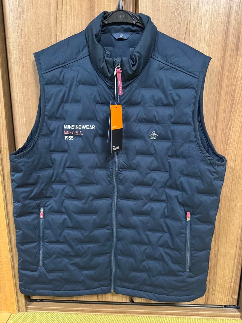 MUNSINGWEAR 新品タグ付きベスト　LL