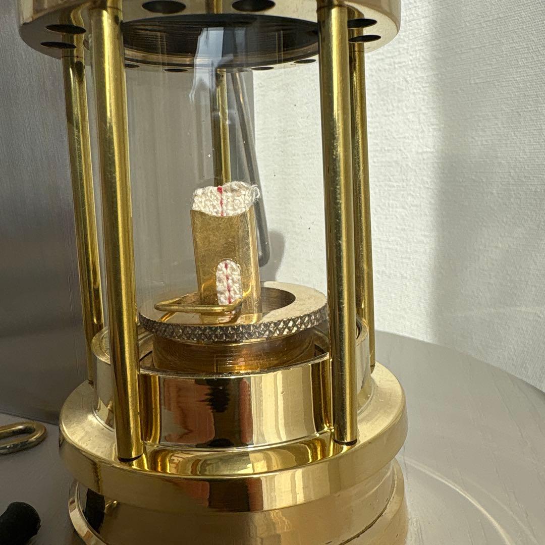 新品未使用　マイナーズランプ　マイナーズランタン シリアルナンバー入　真鍮製