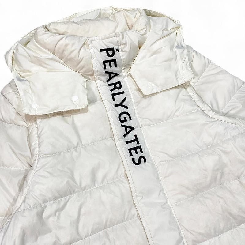 PEARLY GATES パーリーゲイツ ダウンジャケット 2way 白 6号