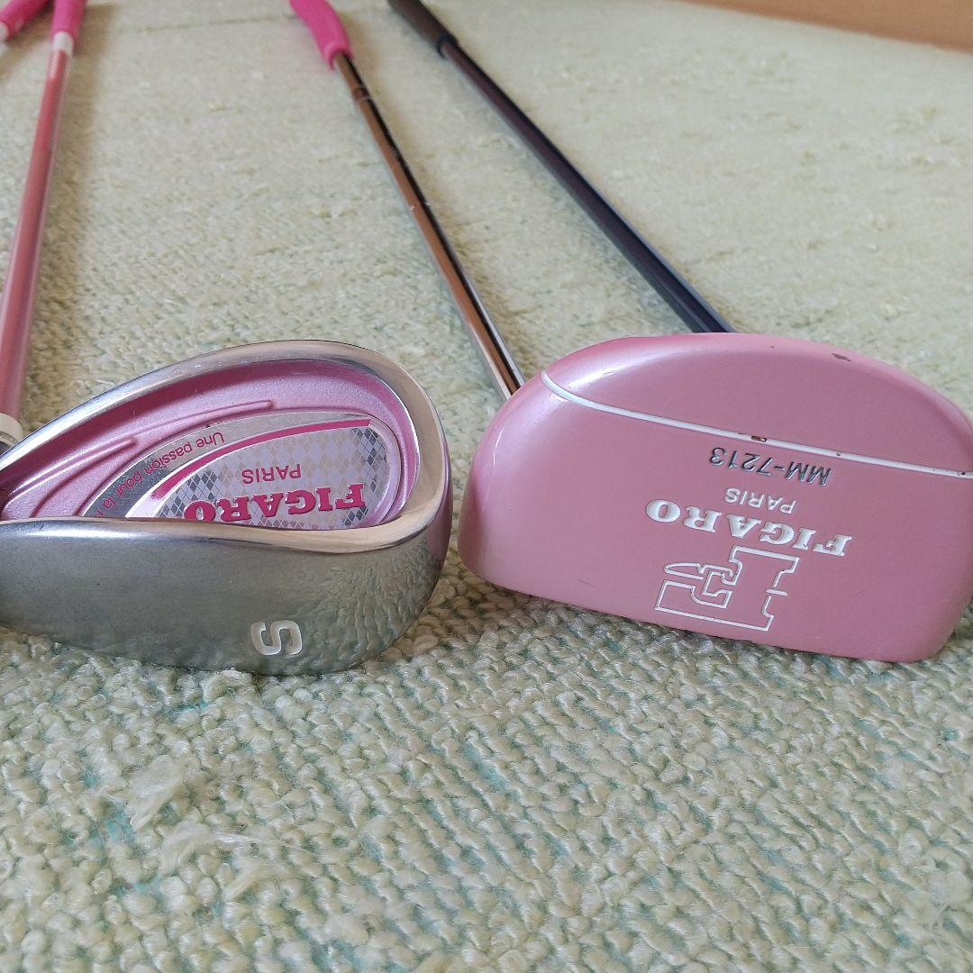 FIGAROレディース ゴルフクラブとトラサルディゴルフバック