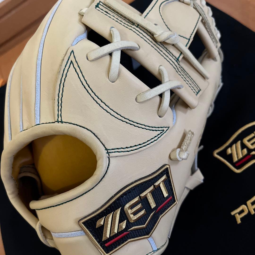 【ZETT】　限定品　プロステイタスSE最高級キップ　硬式グローブ　今宮モデル