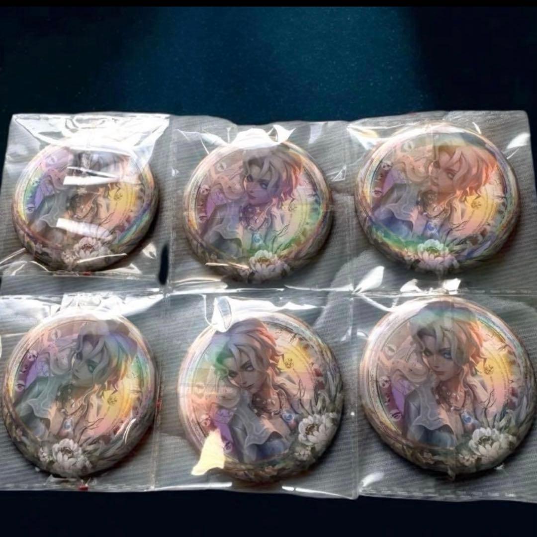新品 第5人格 第五人格 ジョゼフ 缶バッジ 6個 ファンアート 痛バ