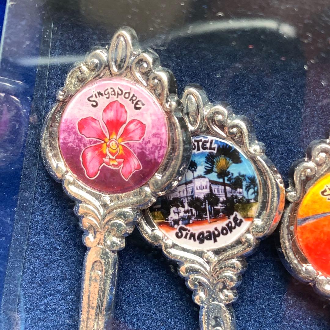 髭二重様 旅行記念 コレクターズスプーン スーベニアスプーン ほぼ箱入り36本