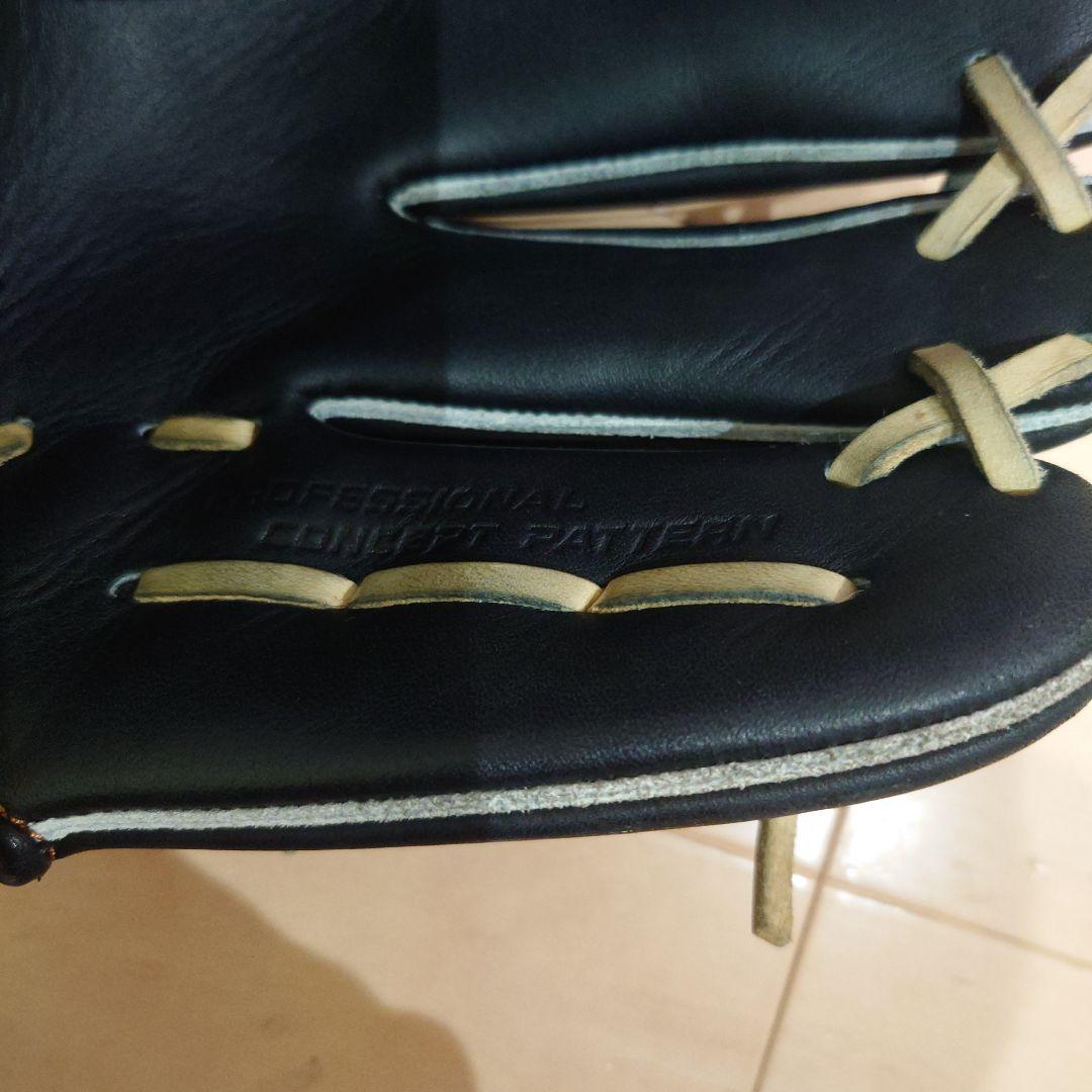 ZETT Prostatus少年 軟式グローブ 　ブラック