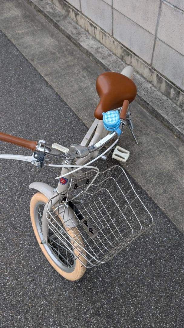 あす　little tokyobike 16アイボリー
