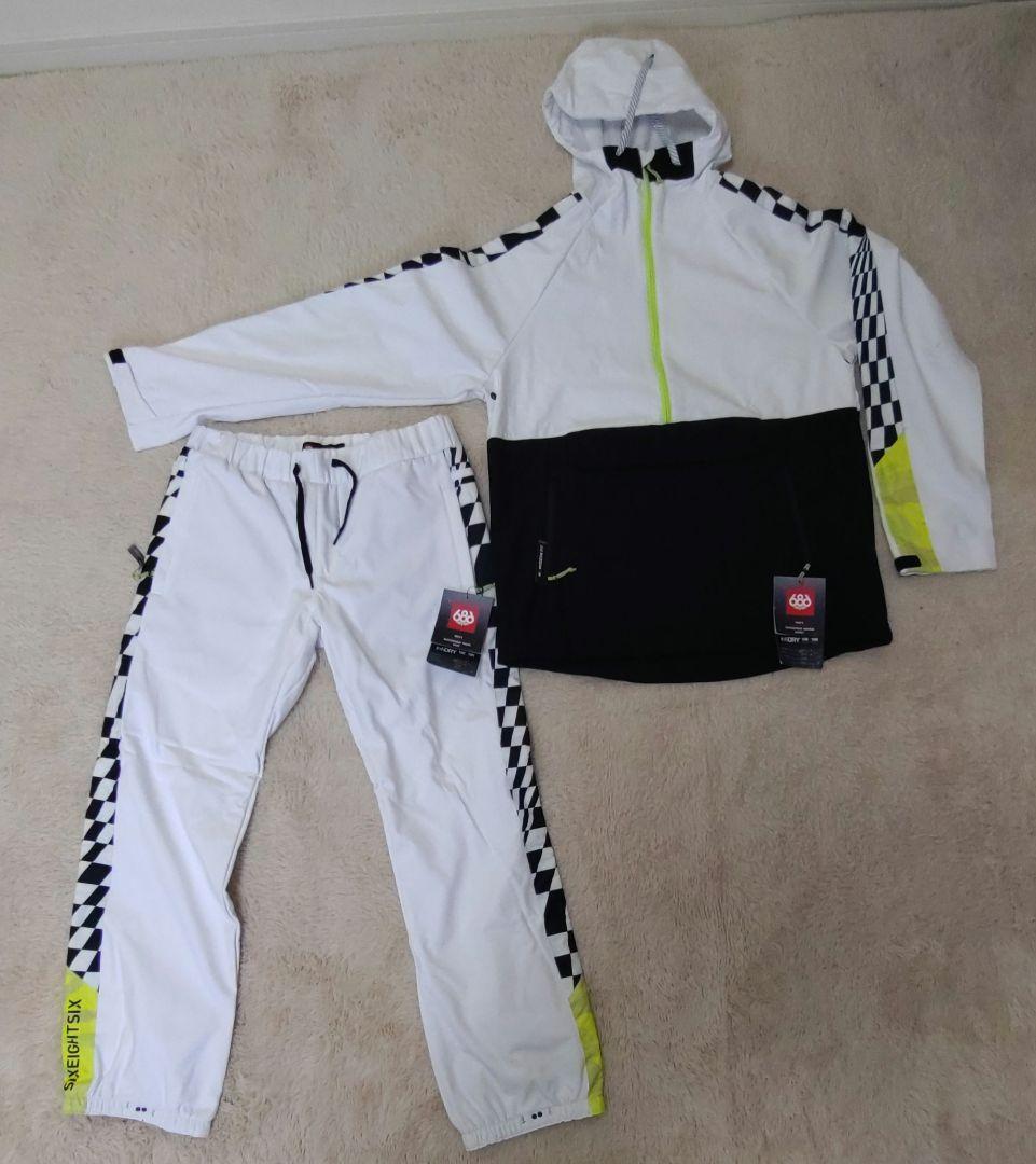 686 スノーボードウェア Mサイズ　上下セット