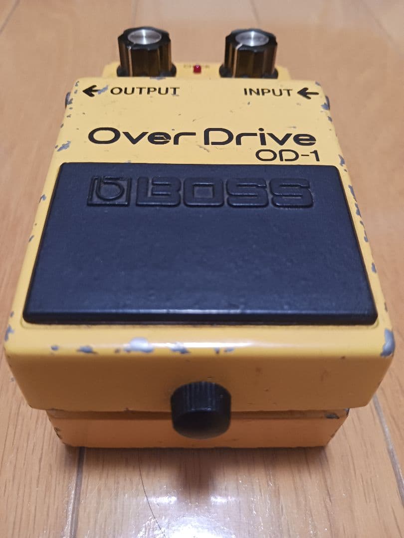 ぽ*ん様 BOSS Over Drive OD-1　80年代 エフェクターオーバ