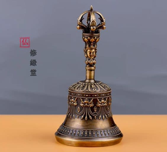 【修縁堂】真言宗 法器 五鈷金剛鈴 金剛杵 寺院用仏具