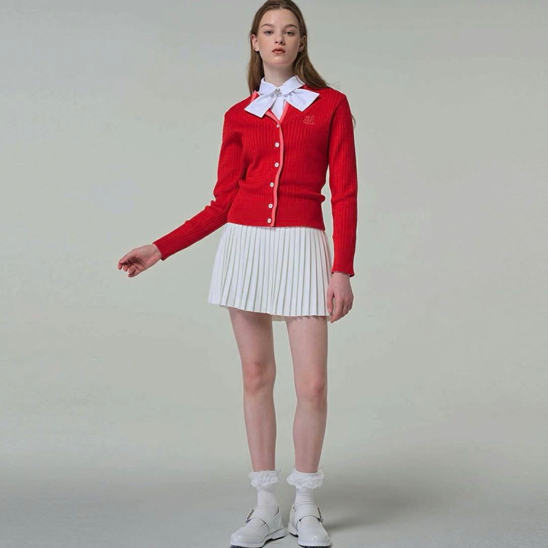 fairfairゴルフカーディガン