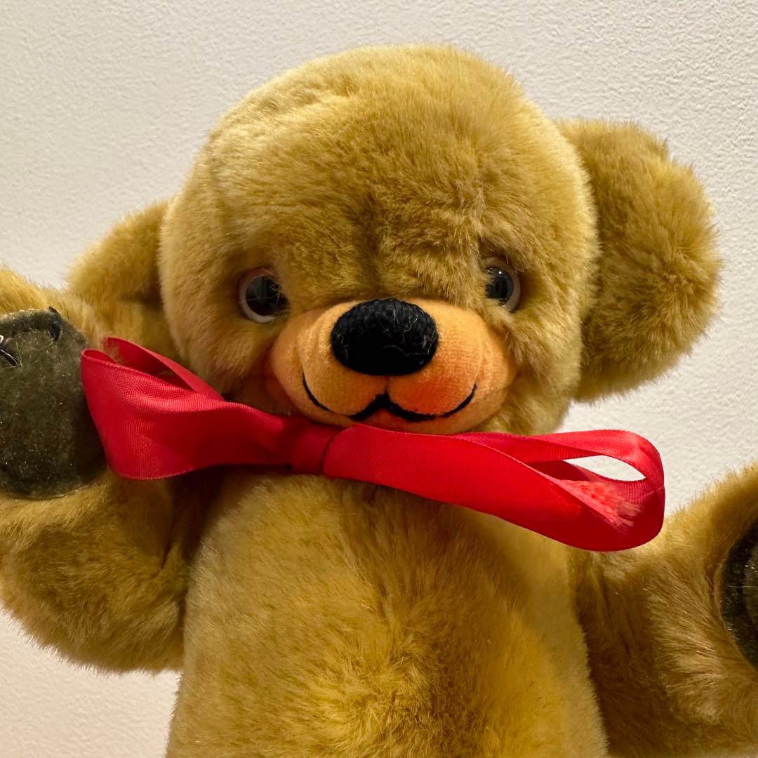 ヴィンテージ メリーソート チーキー ナイロン ゴールド アンティーク テディ