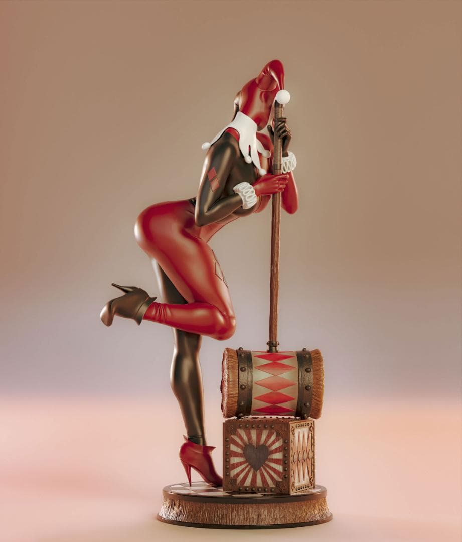 1/4　未塗装 未組立　フィギュア　ガレージキット 【 ハーレイ・クイン 】