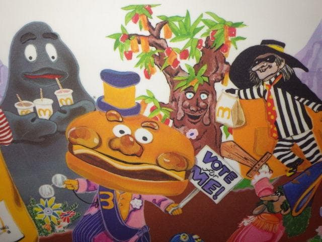 70’S★McDonald's★壁掛け★ポスター★37★ビンテージ★マクドナルド