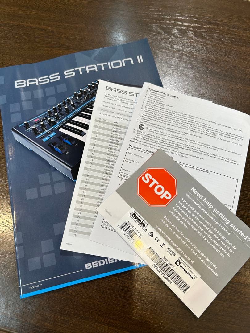 Novation BASS STATION II アナログシンセサイザー