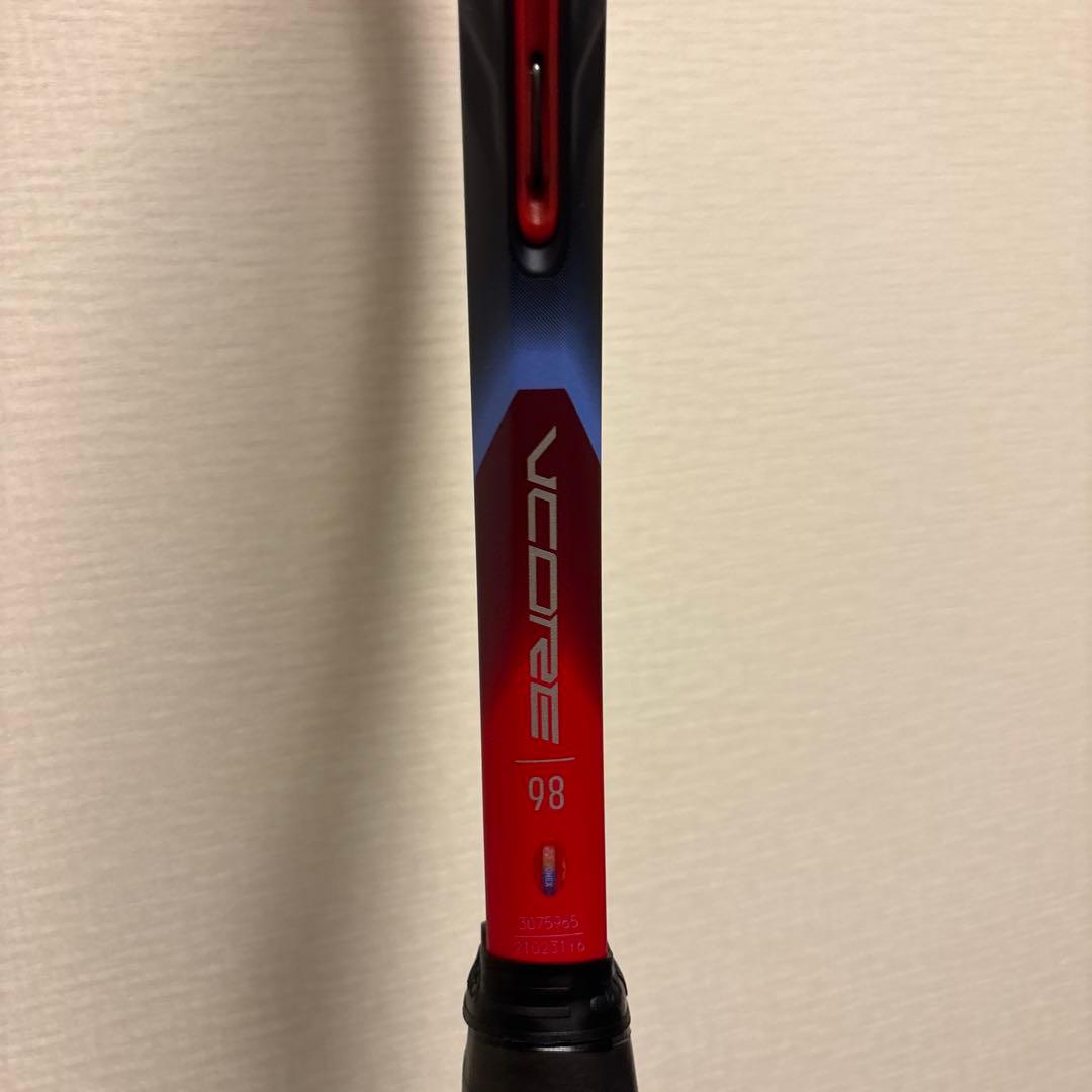 未使用張済VCORE98赤 ポリプロ125 45lbs G3