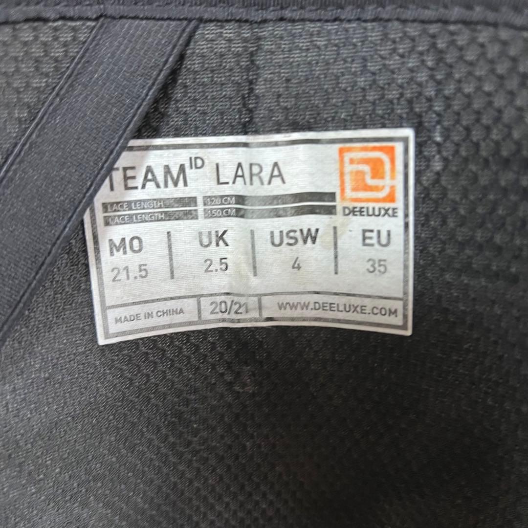 【即日発送】DEELUXE ディーラックスTEAM ID LARA 21.5cm
