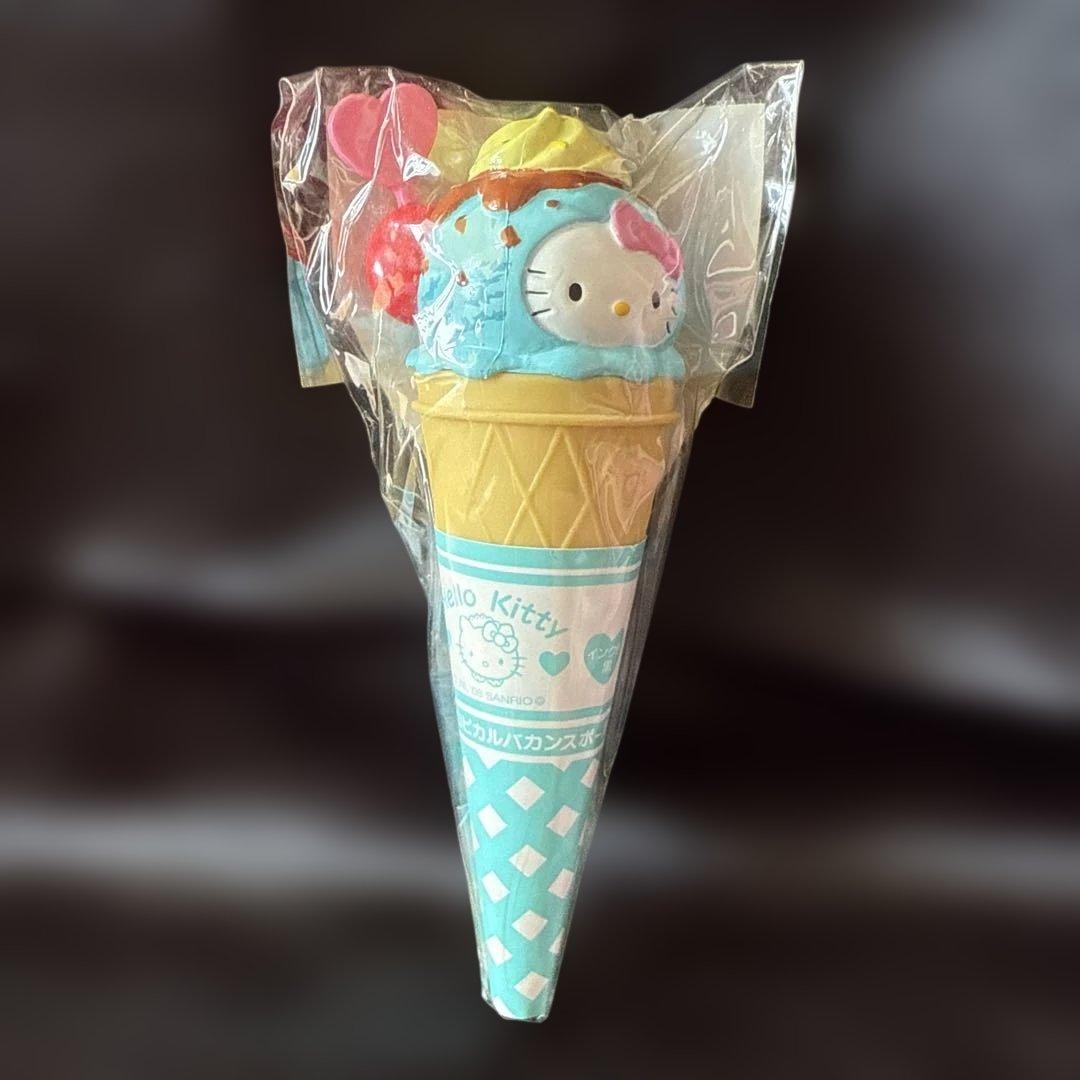 [平成レトロ⭐️Hello kitty⭐️アイス型ボールペン [希少]新品未使用