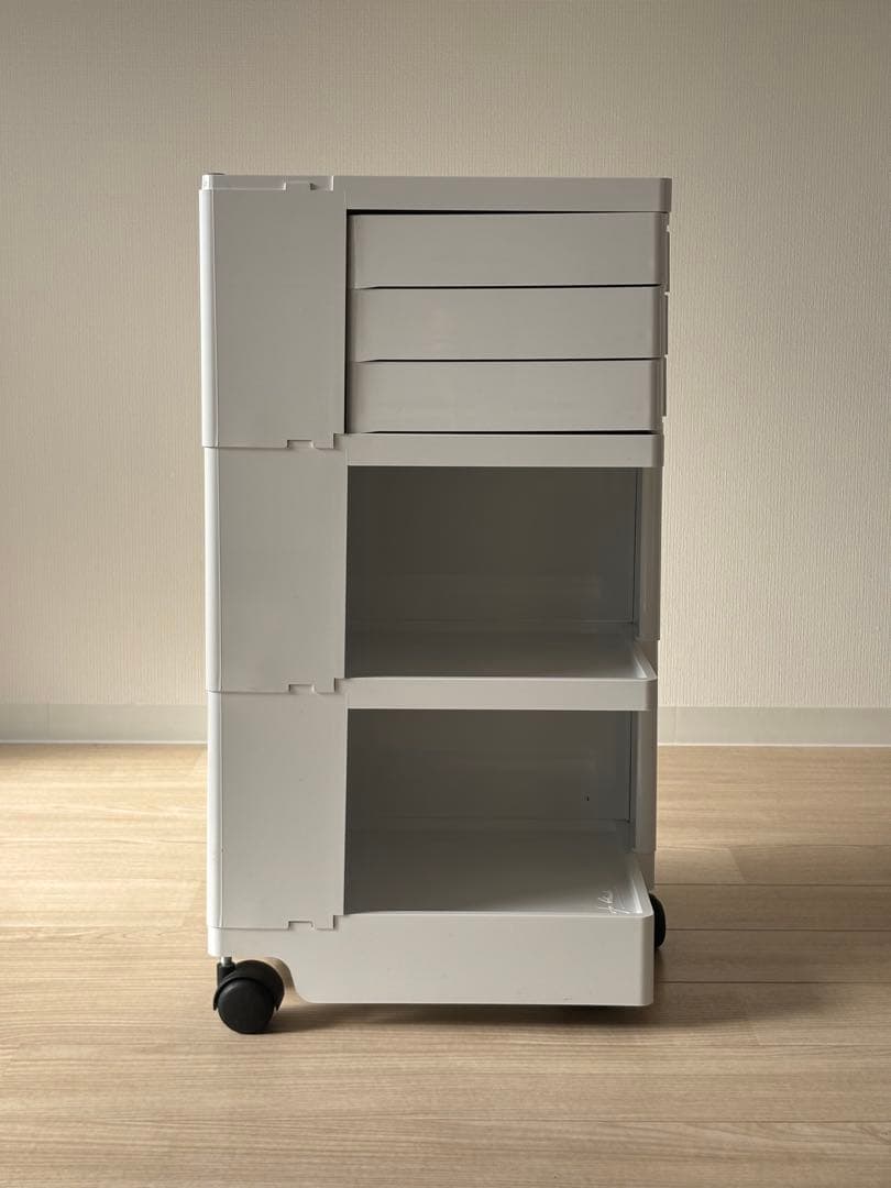 Boby Wagon ボビーワゴン 3段3トレイ ホワイト B-LINE