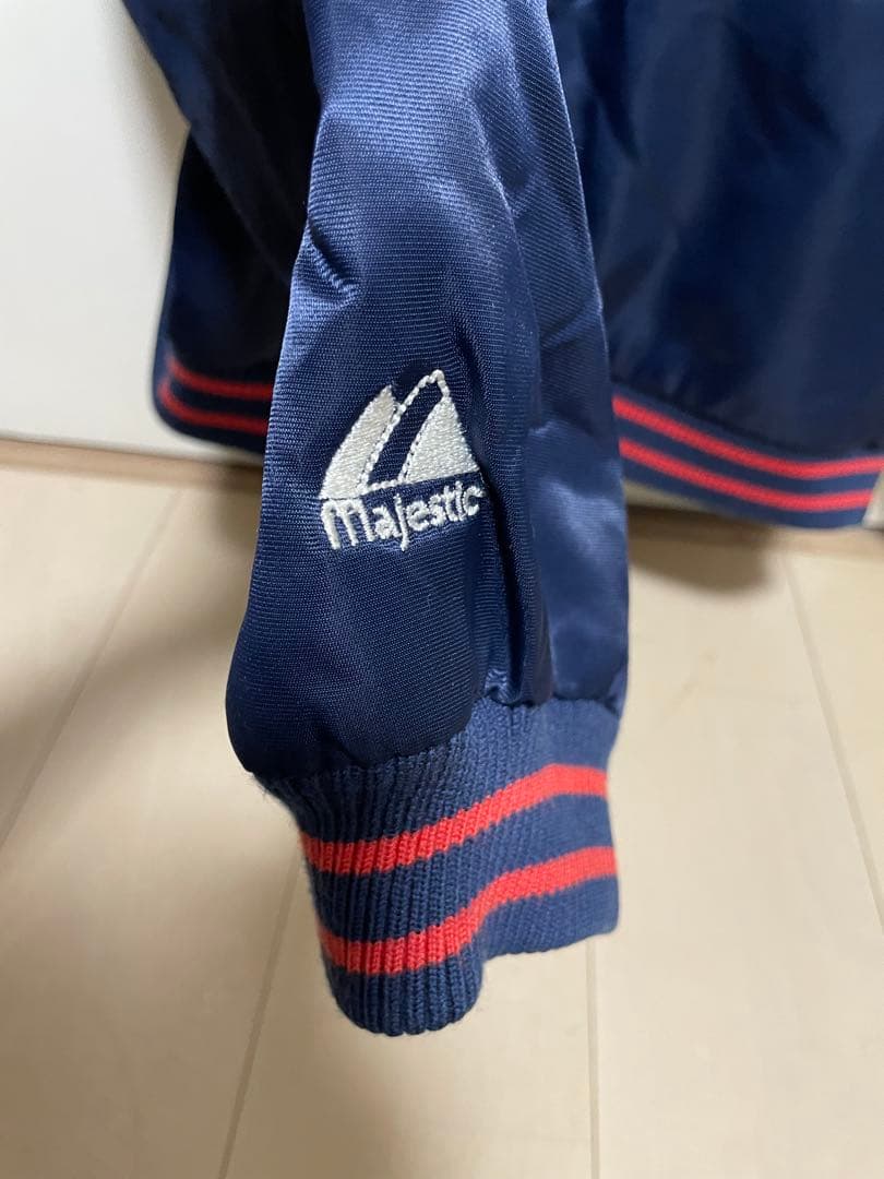 majestic MLB インディアンススタジャン