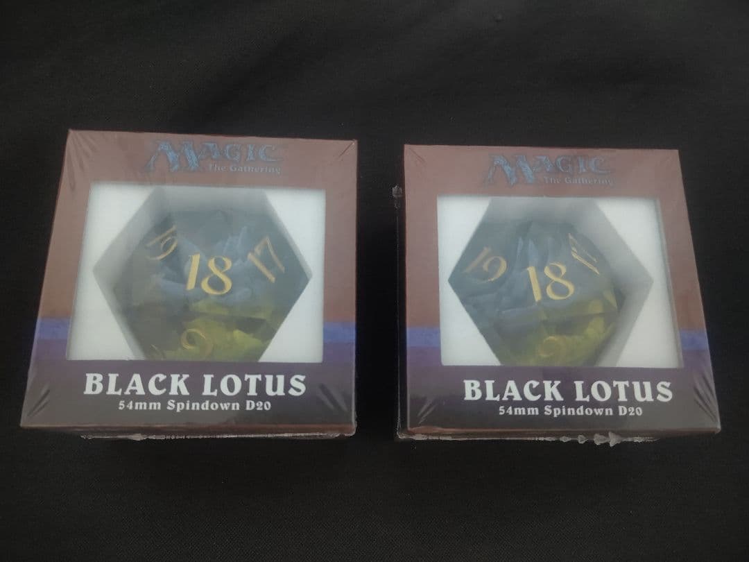 【２個セット】MTG Black Lotus Spindown 54mmDice