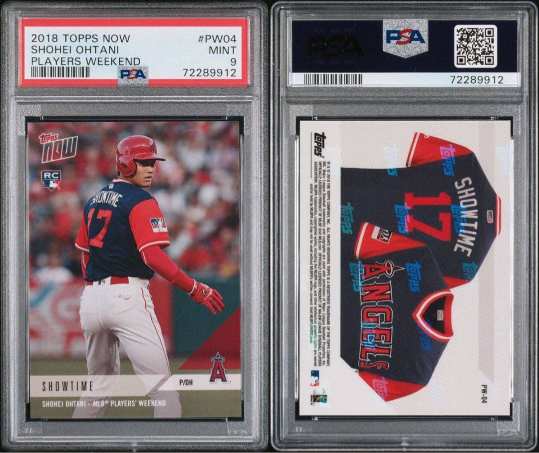 大谷翔平 2018 TOPPS NOW MLB #PW-04 SHOWTIME