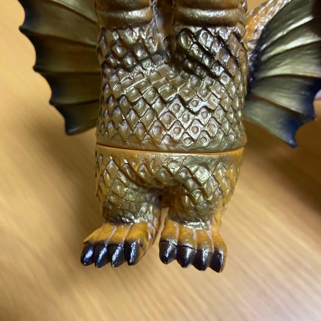 【当時物】ポピー キングザウルスシリーズ キングギドラ ソフビ 5423