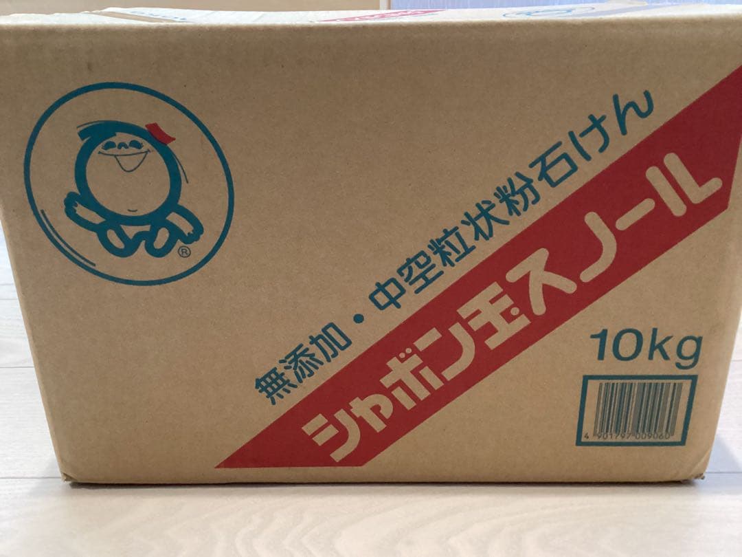 シャボン玉せっけん　粉せっけんスノール 10kg （2.5kg×4個）