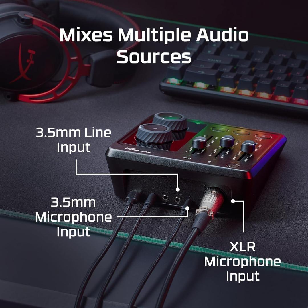 【新品・未使用】HyperX Audio Mixer 73C12AA