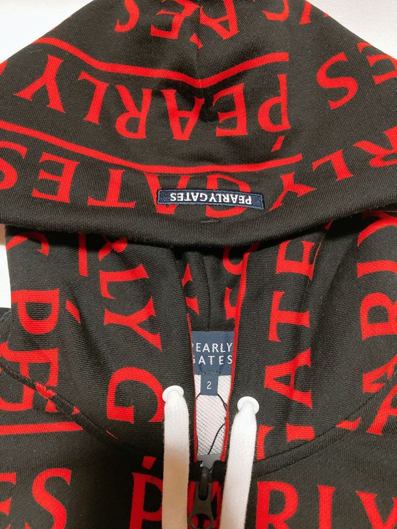 パーリーゲイツ　スウェットパーカー　フルジップフーディ　ゴルフウェア