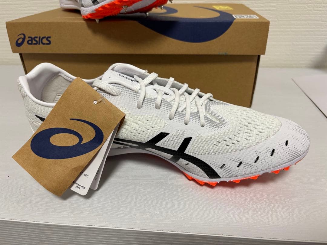 【新品】ASICS GUN LAP 3 スパイク28.0cm ホワイト 陸上