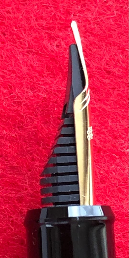 プラチナ 万年筆 センチュリー #3776 ブラック　中字