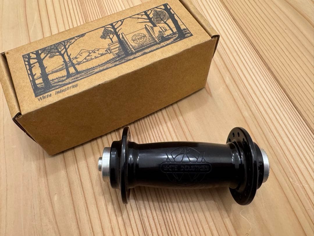 パーツ WHITE INDUSTRIES MI5 front hub 28H