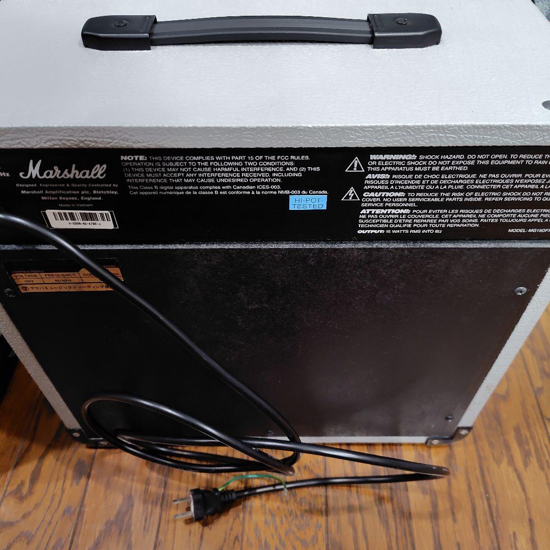 Marshall MG Series 15DFX ギターアンプ　人気のシルバー