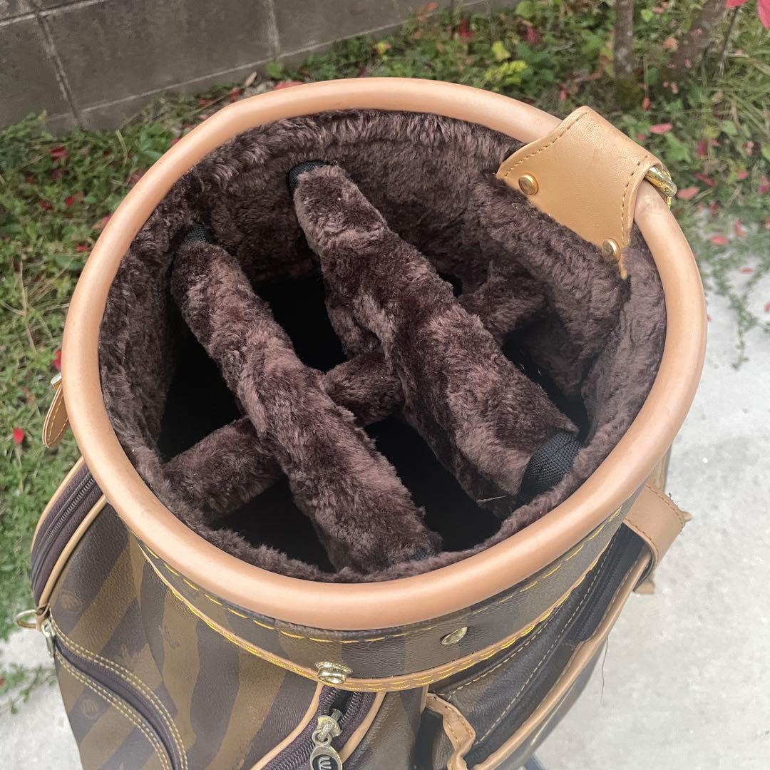 綺麗 MU スポーツ （ミエコウサコ） シグネチャー キャディバッグ レザー