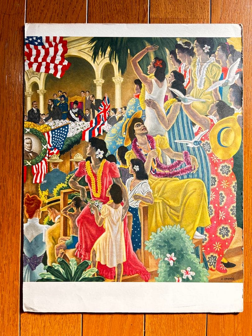 値下げ　貴重！今やアート！ 1956年代 Matson Line 客船のメニュー