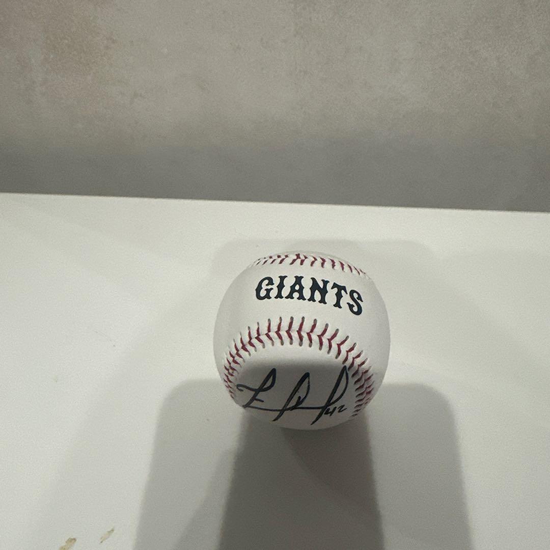 E. Pujols サイン入り GIANTS 野球ボール