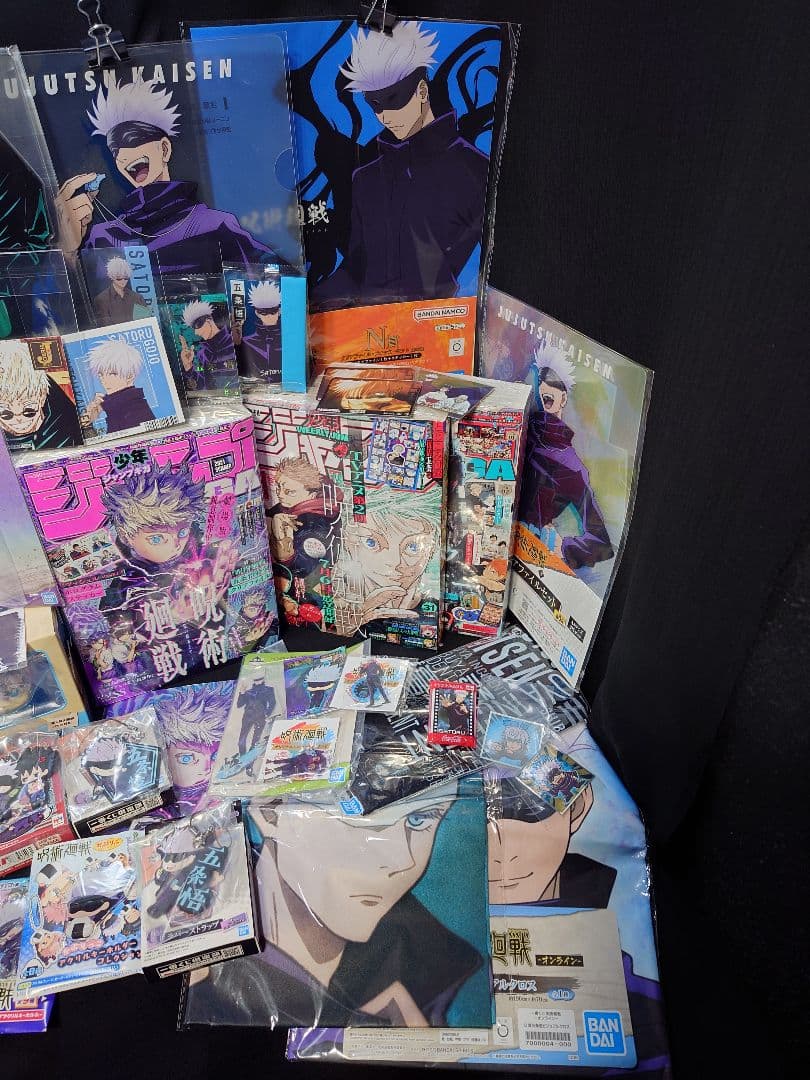 呪術廻戦 五条悟 公式グッズ るかっぷ Tシャツ3 アクスタ他大量詰合せセット