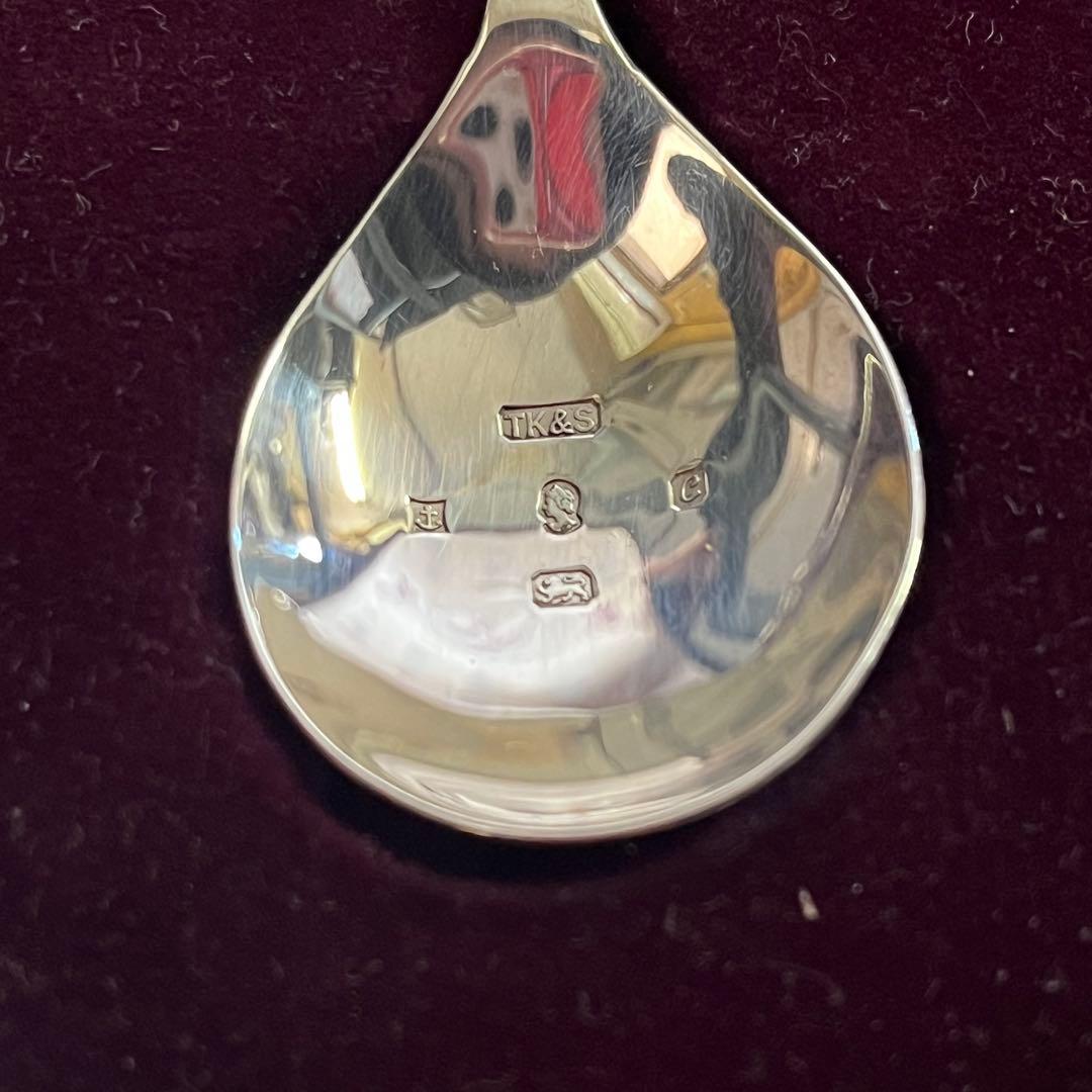 エリザベス女王 シルバー スプーン イギリス 英国 バーミンガム LOT242