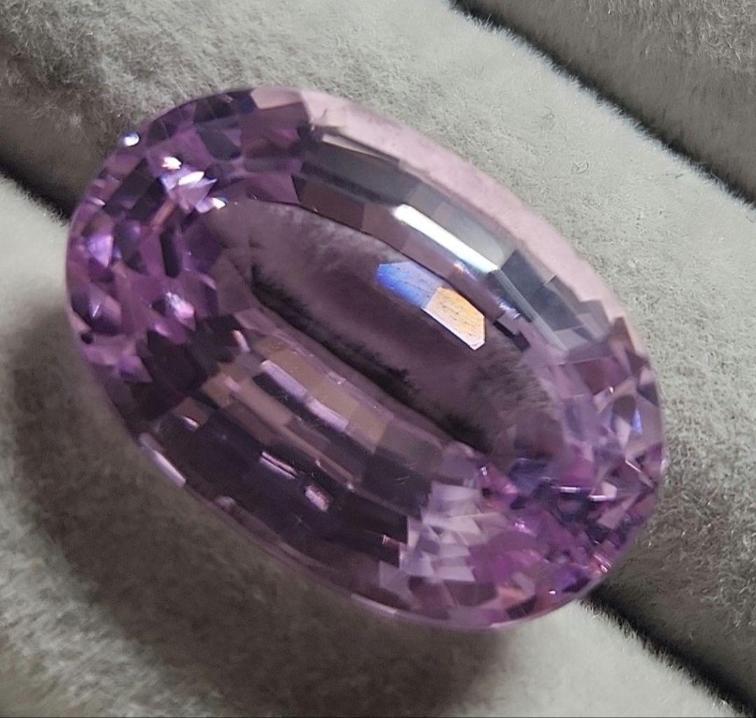 超高級！天然特大クンツァイト21.961ct