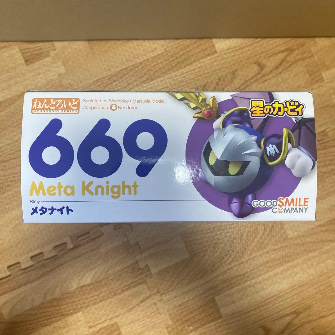 新品未開封ねんどろいどメタナイトフィギュア 669 星のカービィ