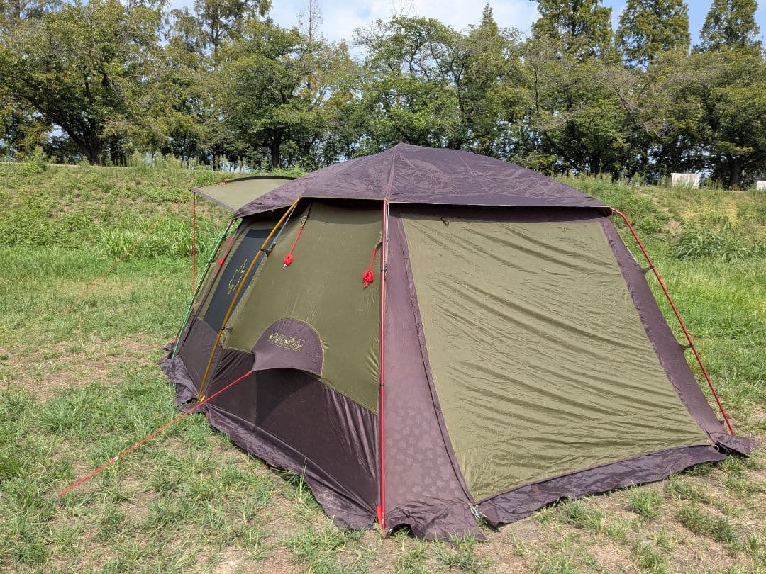 ロゴス　プレミアム　PANELリビングプラス-AE　グランドシート付き